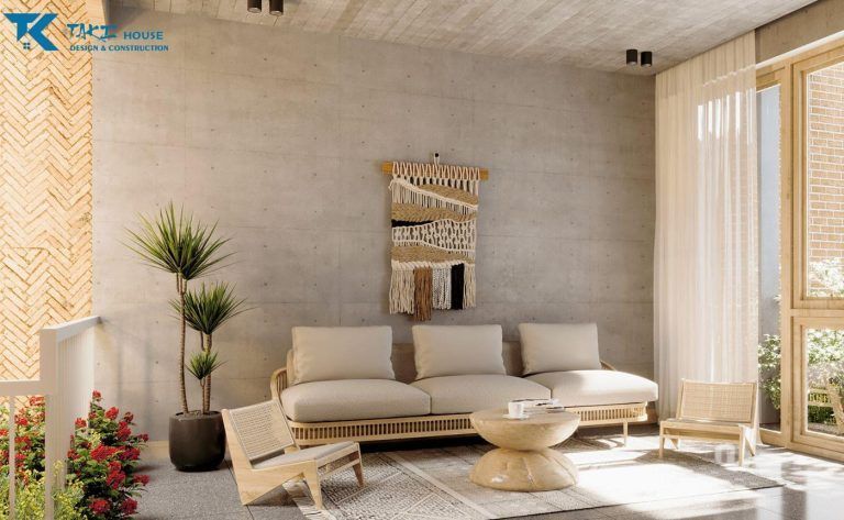 Mẫu nhà phố 4 tầng vừa ở vừa kinh doanh lưu trú hiện đại