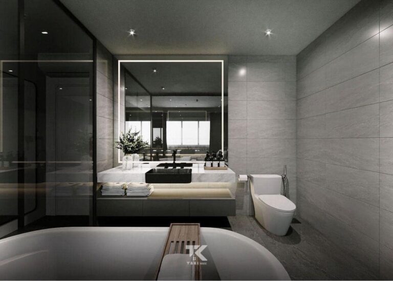 Mẫu nhà phố 2 tầng nội thất hiện đại sang trọng