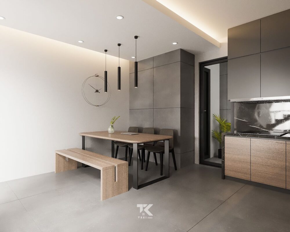 thiết kế nhà phố 2 tầng hiện đại tại Đà Nẵng