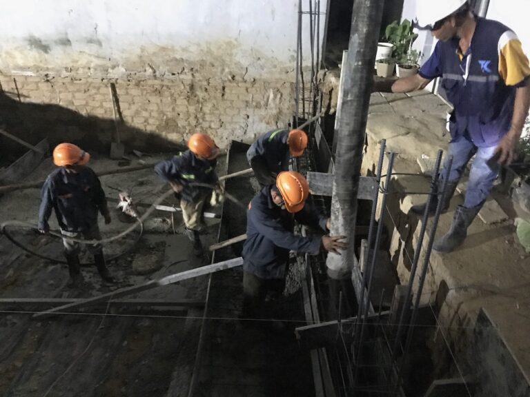 thi công nhà phố 2 tầng Đà Nẵng mặt tiền hiện đại, móng băng 1 phương