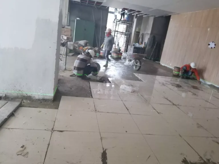 thi công hoàn thiện khu lobby khách sạn Park Regis Cocobay